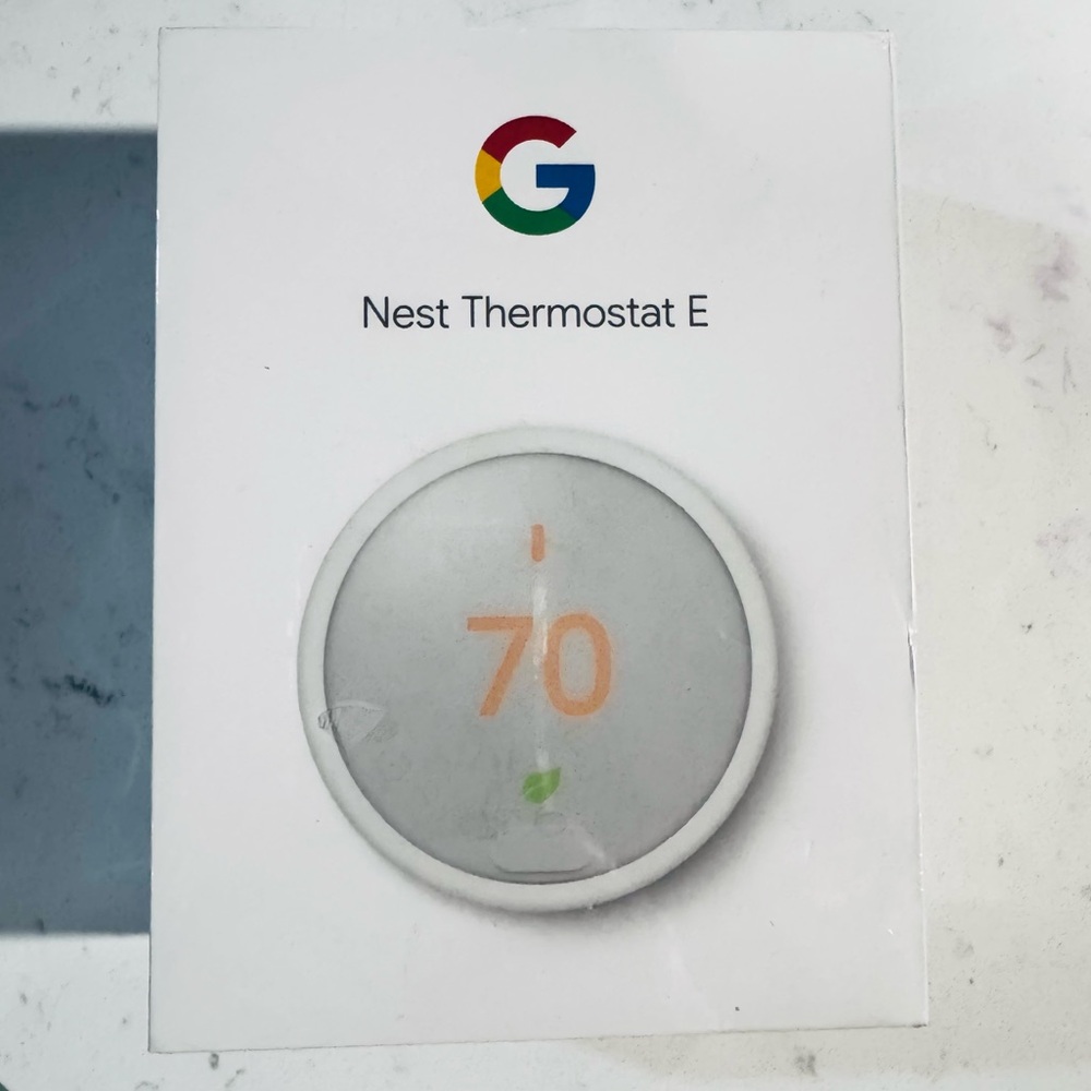 Google Nest E Thermostat - White
